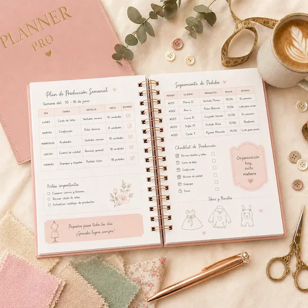 Planner de Producción y Organización
