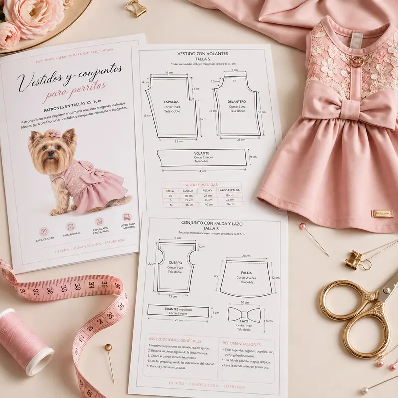 Vestidos y conjuntos para perritas